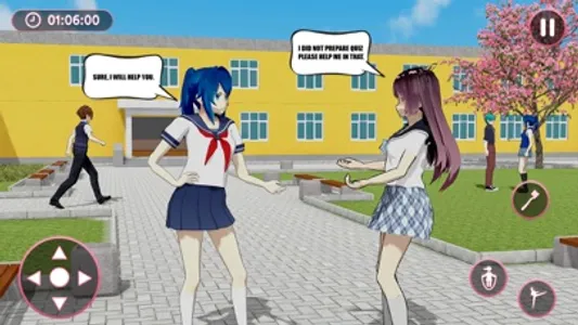Anime School Girl Simulator screenshot 1