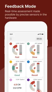 CPRplus- cprCUBE Training App screenshot 3
