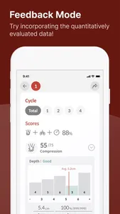 CPRplus- cprCUBE Training App screenshot 5