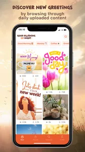 Good Morning Night Quotes GIFs screenshot 1