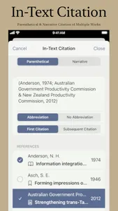 Citer: Paper Format & Citation screenshot 2