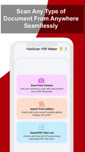 FastScan: Image to PDF Maker screenshot 0