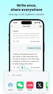 Slax Note Transcribe Voice Pen screenshot 2