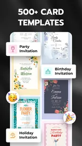 Invitation Maker + RSVP screenshot 1