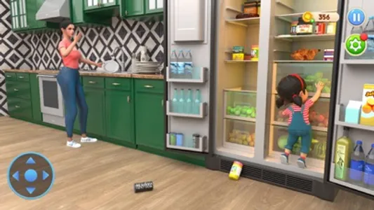 Single Mother Baby Care Games screenshot 0