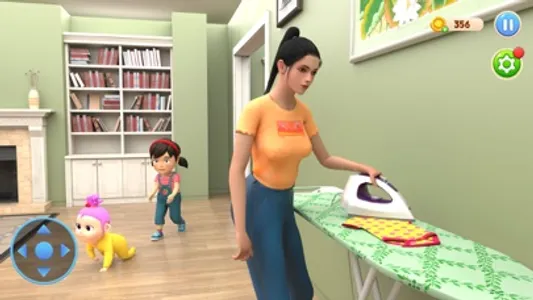 Single Mother Baby Care Games screenshot 3