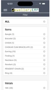 JewelleryERP screenshot 0
