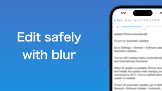 Personal Notepad with password screenshot 1