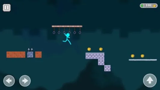 Stickman Parkour Running Game screenshot 1