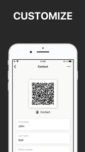 QR Code Generator & Maker app screenshot 2