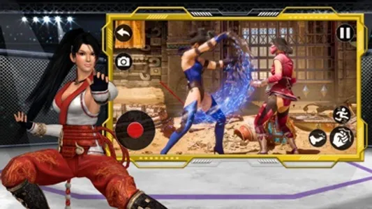 Girls Ninja Kungfu Fighting screenshot 1