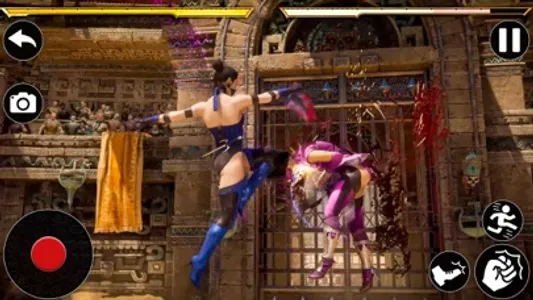 Girls Ninja Kungfu Fighting screenshot 2