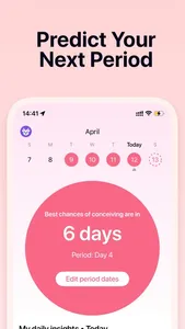 Fertility Tracker: Your Period screenshot 1
