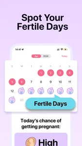 Fertility Tracker: Your Period screenshot 2