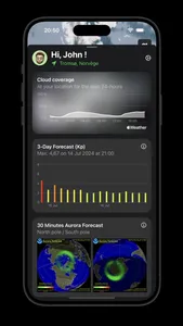 Easy Aurora: Forecast & Alerts screenshot 2