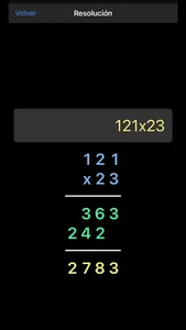 Calculadora de Alicia screenshot 3