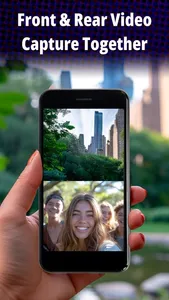 Dual Video Camera Front & Back screenshot 1