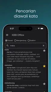 KBBI Offline screenshot 2