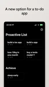 Proactive List screenshot 0