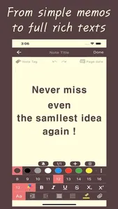 ZZinNote - for memo,notes,todo screenshot 0