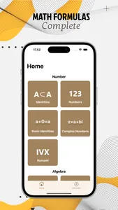 Math Formulas Complete screenshot 0
