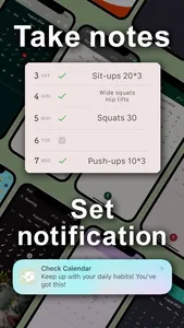 Check Calendar - Habit Builder screenshot 2