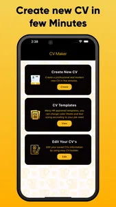 CV Maker - Resume Creator screenshot 0