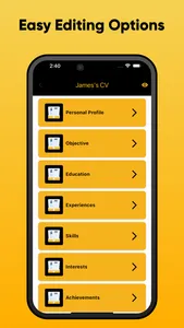 CV Maker - Resume Creator screenshot 3