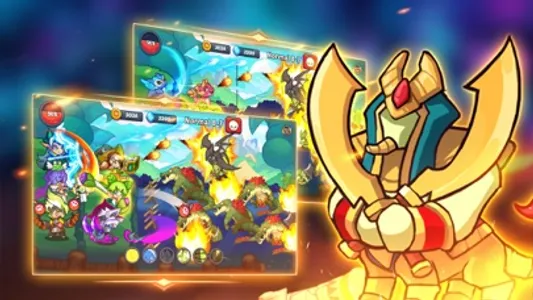 Kingdom Defender Idle RPG Game screenshot 1