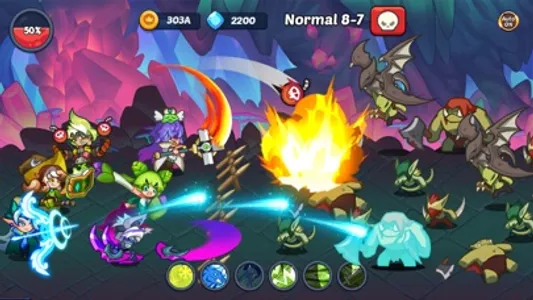 Kingdom Defender Idle RPG Game screenshot 2