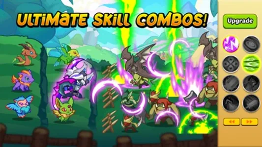 Kingdom Defender Idle RPG Game screenshot 5