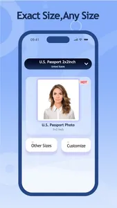 Passport Photo Maker ID Photo・ screenshot 0