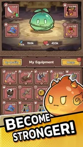 Slime Castle: Idle TD RTS Game screenshot 2