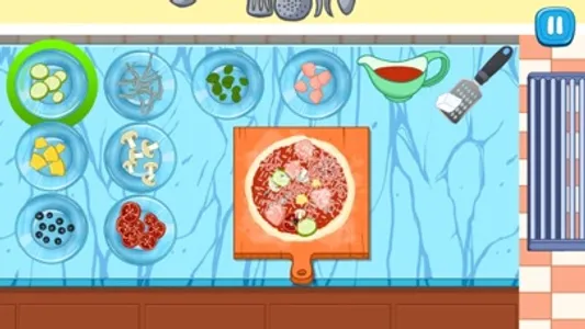 Chef Hippo: Pizza maker screenshot 0