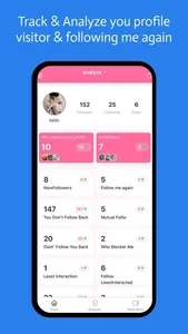 Followers Analyzer Tracker screenshot 0