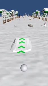 Snowball Rolling: Running Game screenshot 0