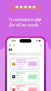 Atomic Countdown Day Reminder screenshot 0