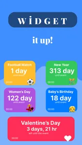 Atomic Countdown Day Reminder screenshot 1