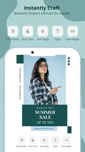 Poster King - Card Maker screenshot 0