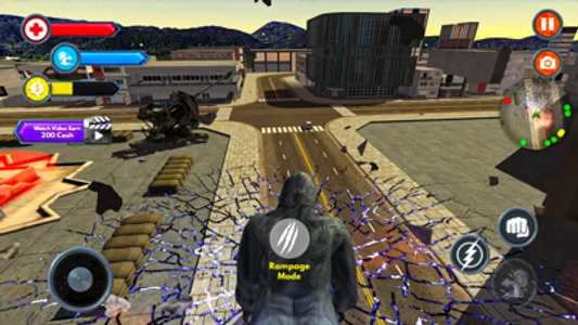 Wild Angry Gorilla Rampage screenshot 1