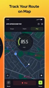 Fast Meter - GPS Speedometer screenshot 1