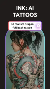 INK: AI Tattoo Generator & Art screenshot 0