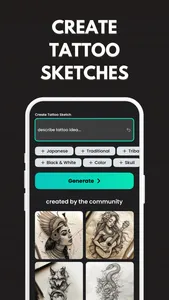 INK: AI Tattoo Generator & Art screenshot 3