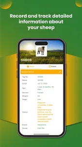 My Sheep Manager - Farming app screenshot 2