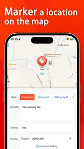 Map Marker：Pin, Track&Discover screenshot 1