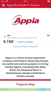 Appia Rare Earths & Uranium screenshot 0