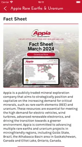 Appia Rare Earths & Uranium screenshot 4