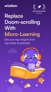 Wizdom: Book Summary & Podcast screenshot 0