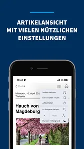 Volksstimme Digital screenshot 1