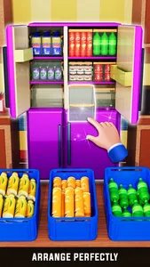 Fill My Fridge - Organize Game screenshot 1